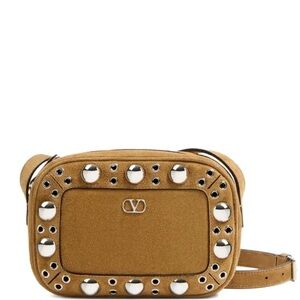 Valentino Nellcote suede shoulder bag
